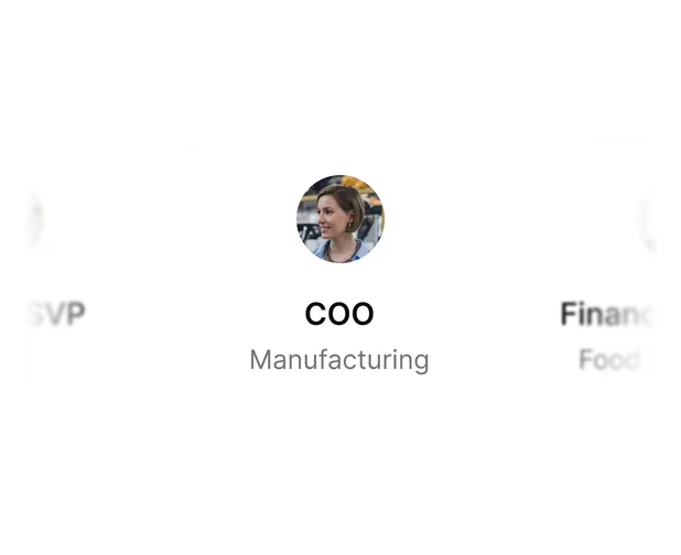 COO, Manufacturing